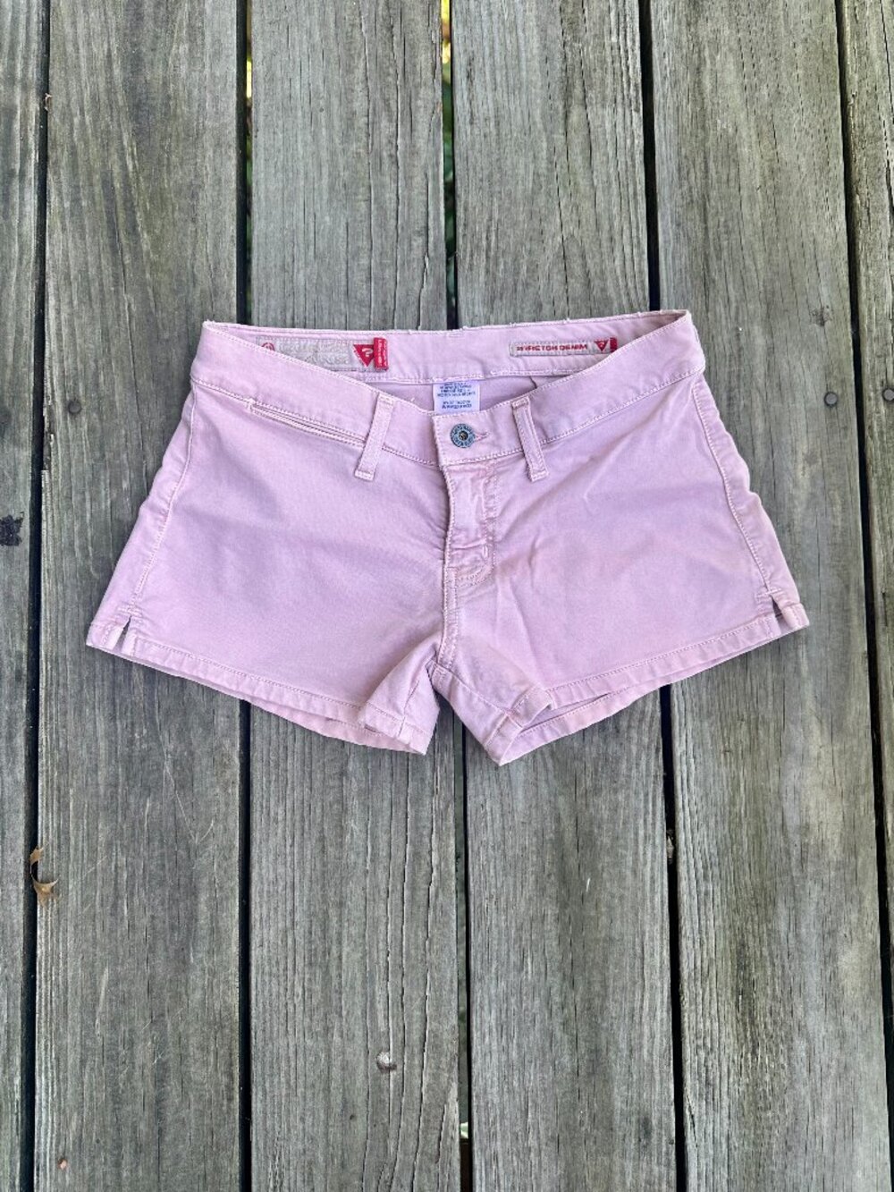 Guess Pink Short Shorts Low Rise